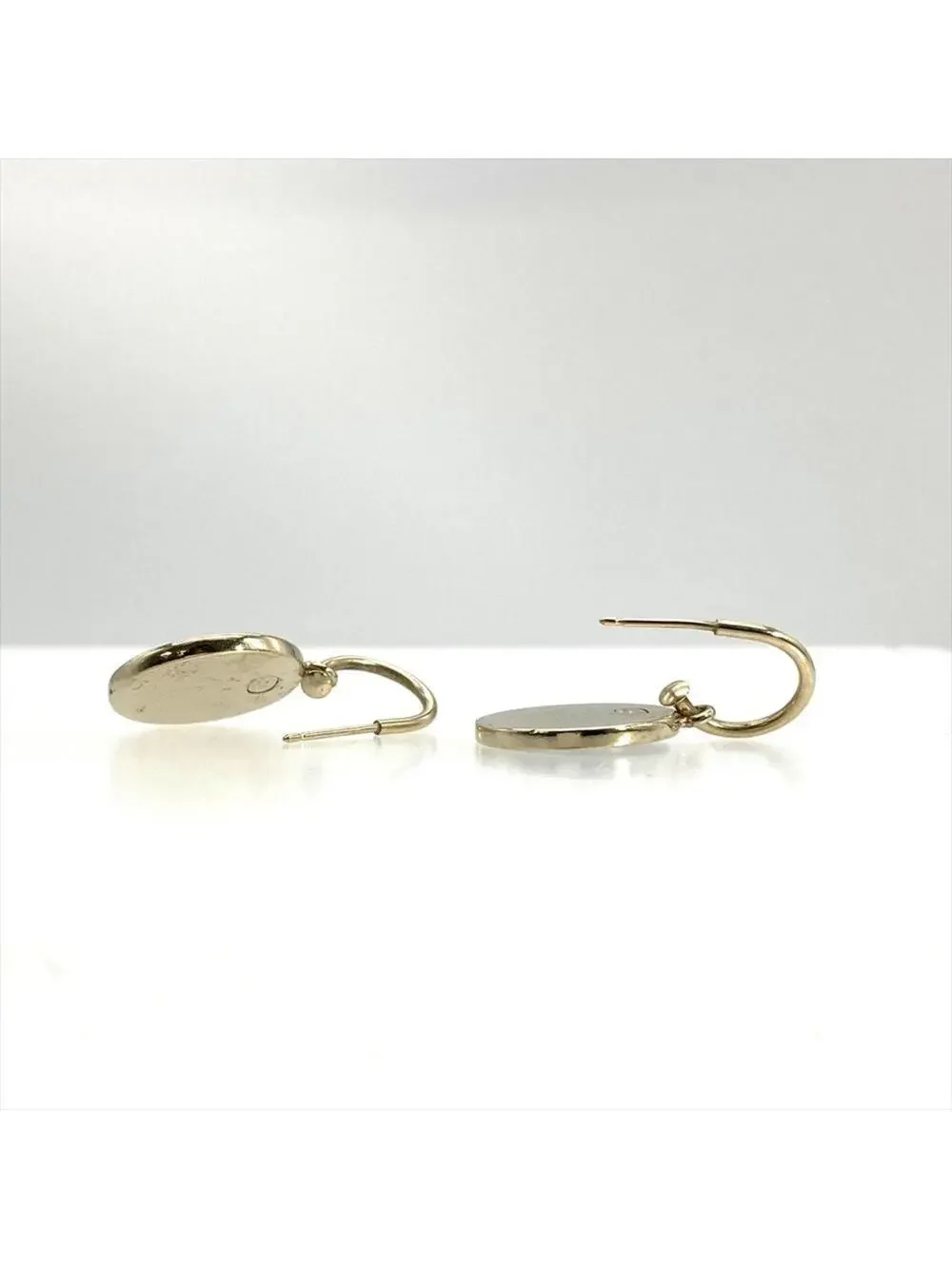 Chanel Cc Logo Circle Earrings Sterling #327627C50B